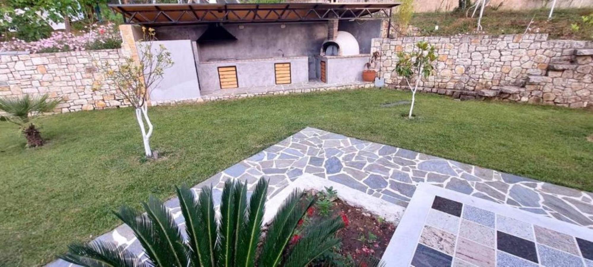 Petra House Villa Áno Korakiána Exterior foto